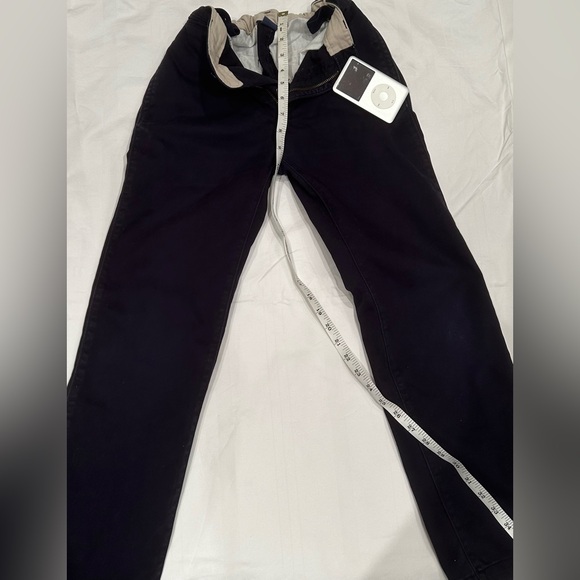 Gap Kids Navy Blue Khakis Pants with Adjustable Waist Sz 12 Regular - Picture 9 of 10